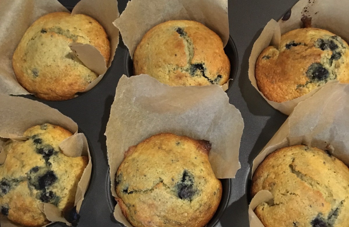 Blueberry Muffins Gluten free and dairy&nbsp;free