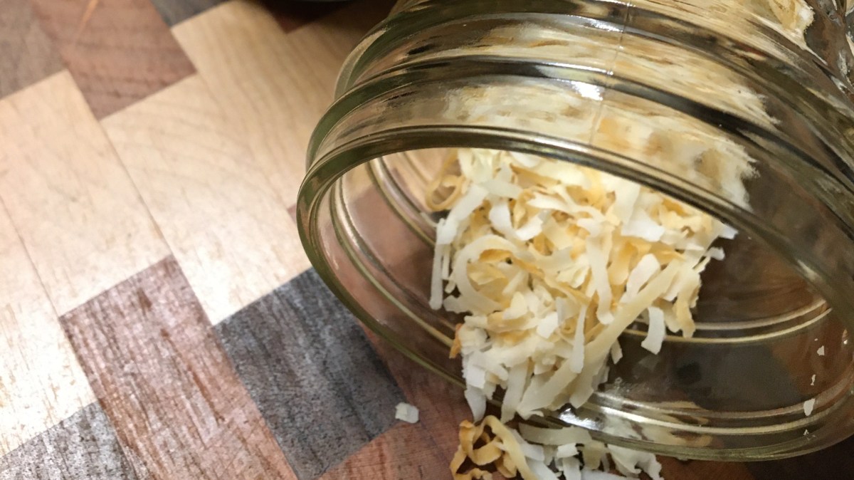 Toasted Coconut- who knew it was so&nbsp;easy?