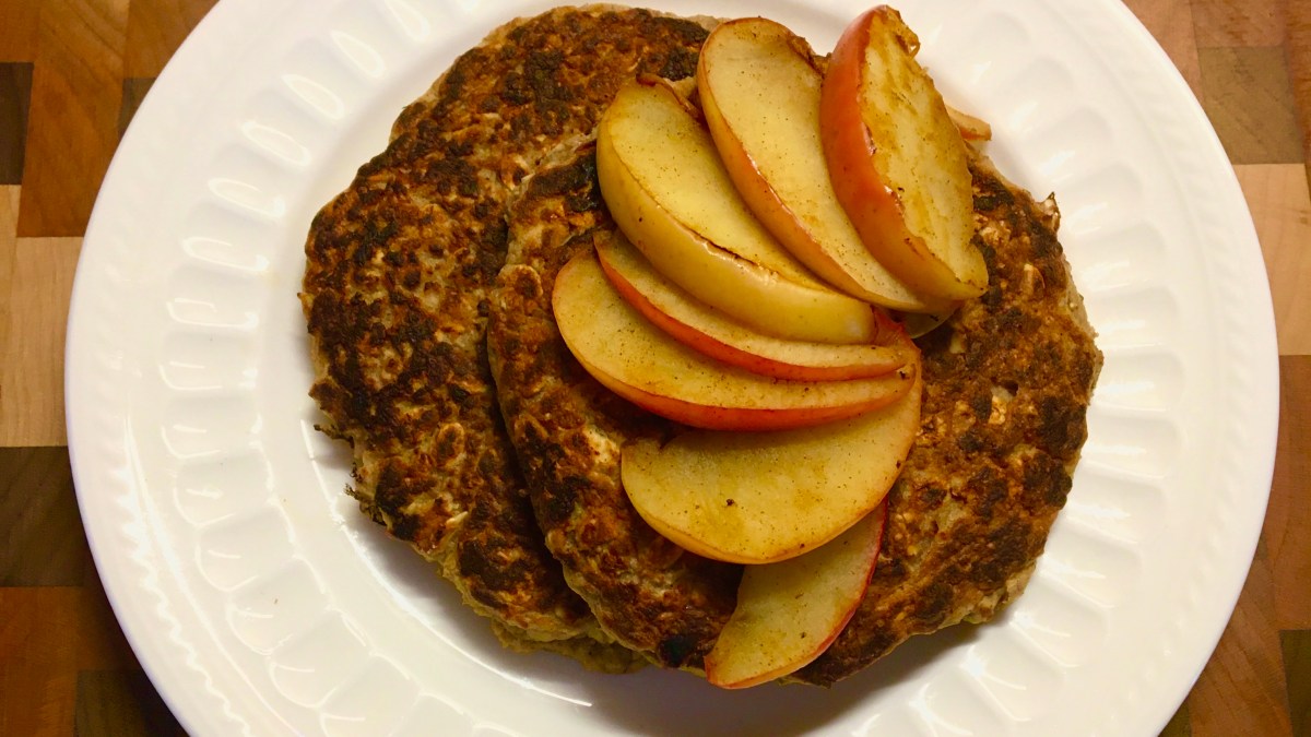 Apple Oat Pancakes- Dairy Free, Gluten Free, Sugar&nbsp;Free