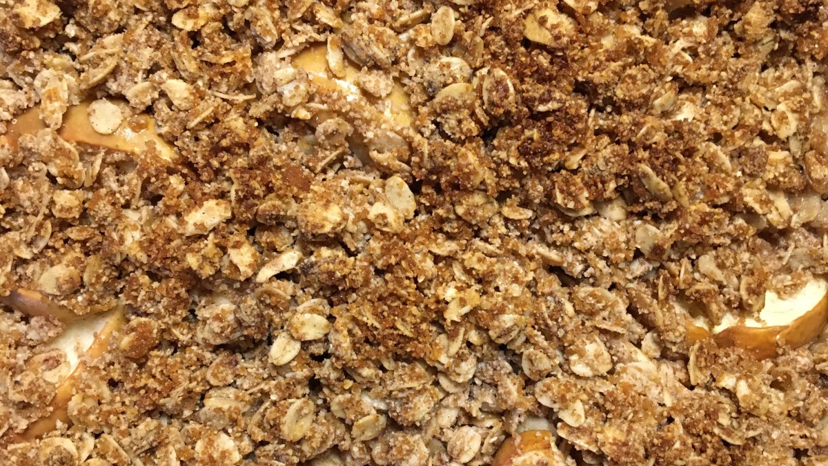 Fast and Tasty Apple Crisp- gluten free, dairy&nbsp;free