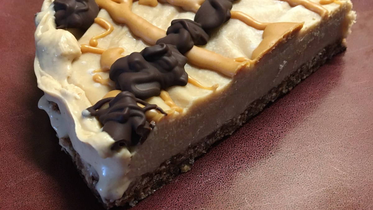 Peanut Butter Pie- no sugar added, gluten free, dairy&nbsp;free